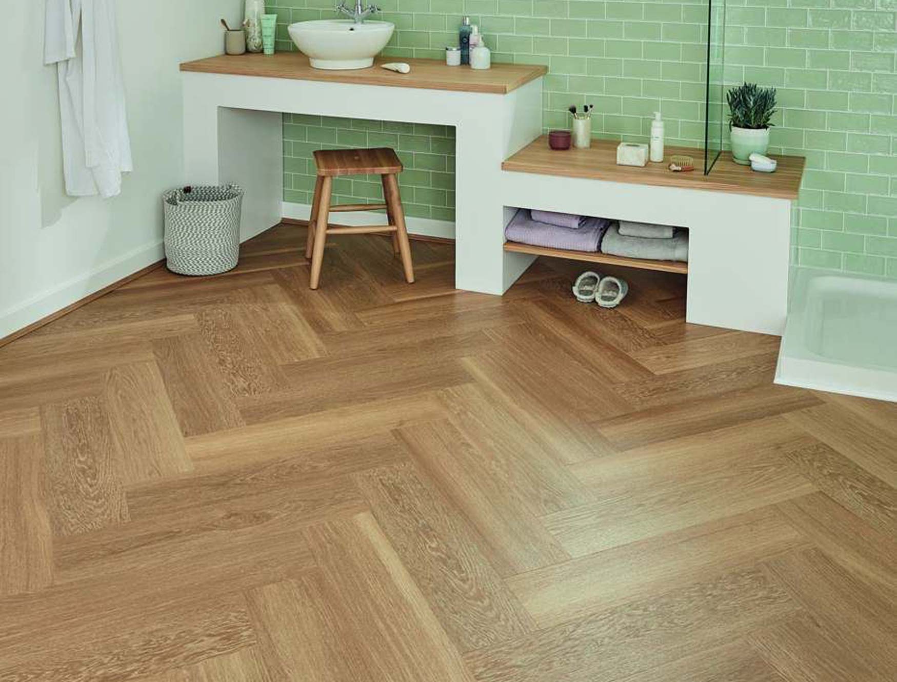 SM-VGW121T Warm Brushed Oak Flooring