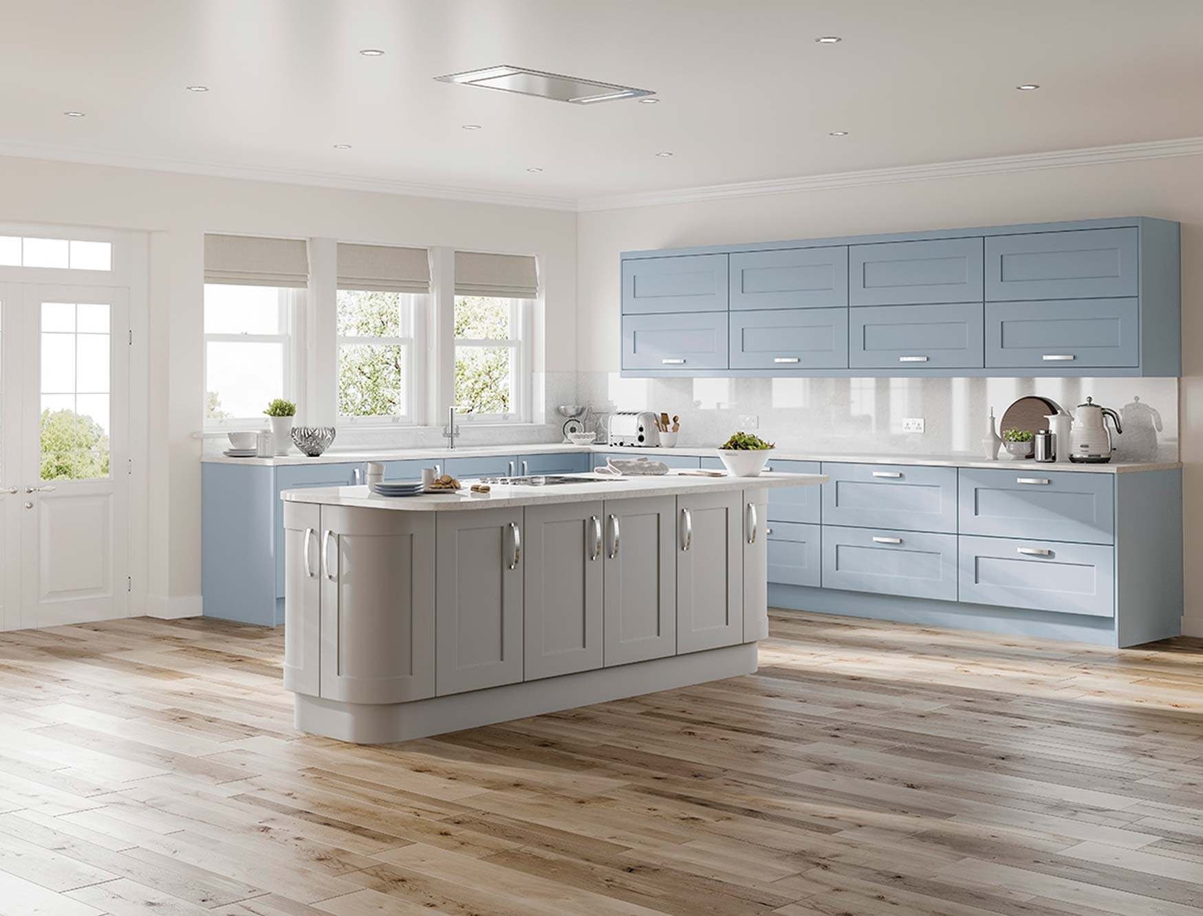 Solent Denim kitchen