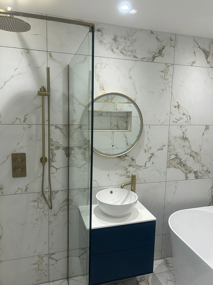 Modern bathroom design