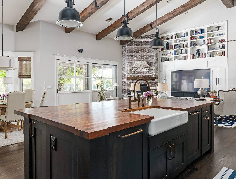 Kitchen design installation