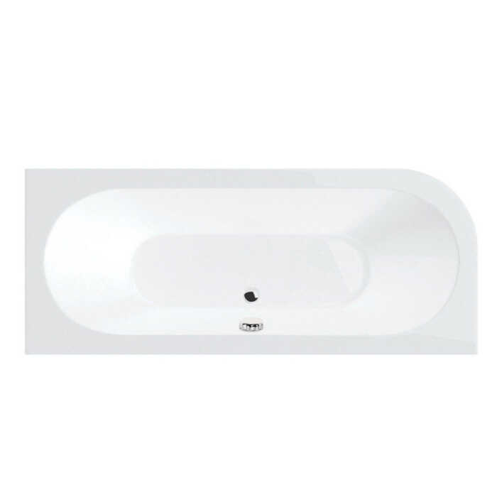 Echos Right Hand Double Ended Super Strong Bath inc Bath Panel 1650x725mm