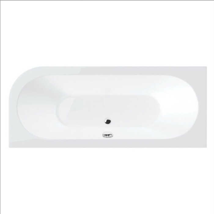 Left Hand Double Ended Super Strong Bath inc Bath Panel 1650x725mm