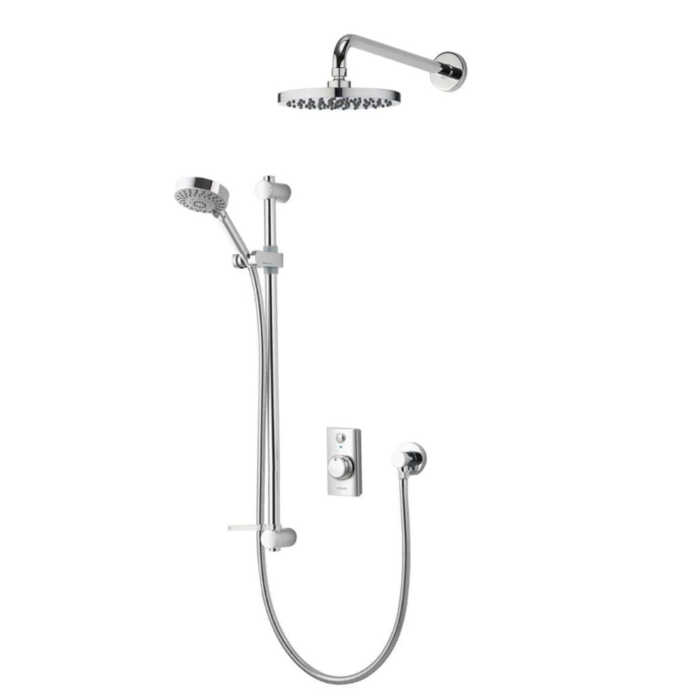 Smart Digital Shower Concealed with Adjustable & Wall Fixed Head- HP/Combi