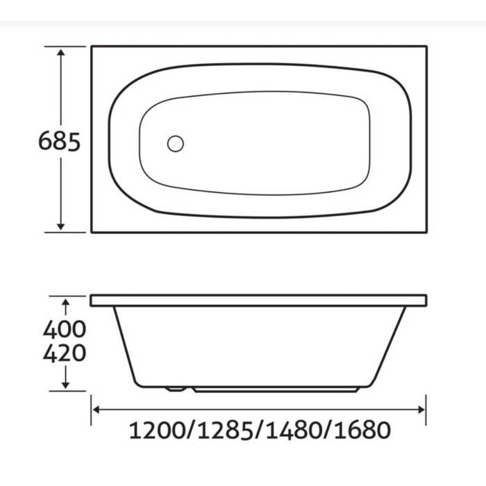 Standard-Single-Ended-Bath-drawing