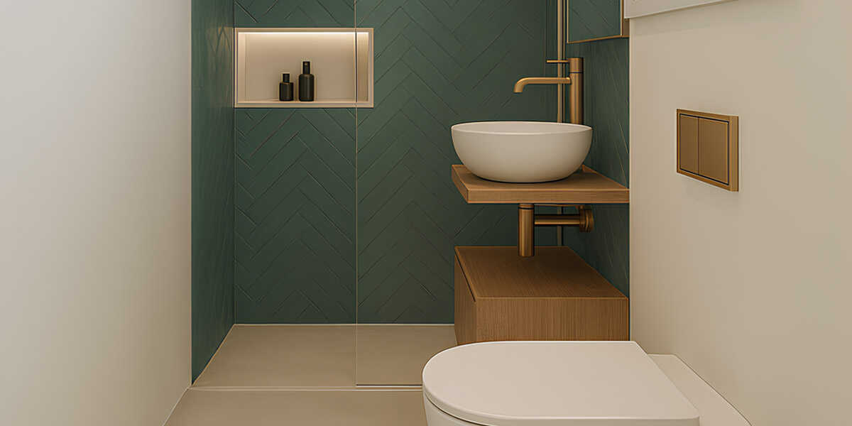 narrow bathrooms