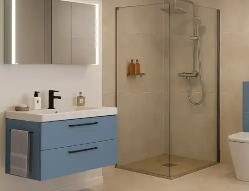 Bathroom layouts with less wasted space